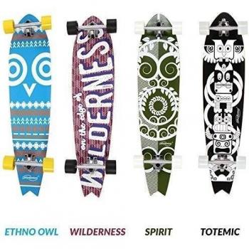 Physionics - Monopatín / Longboard ABEC-9 -