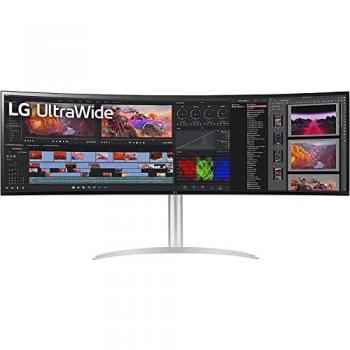 LG 49WQ95C-W 49 UltraWide Dual QHD Curved LED Monitor 5120 x 1440, 144Hz, Nano IPS, HDR