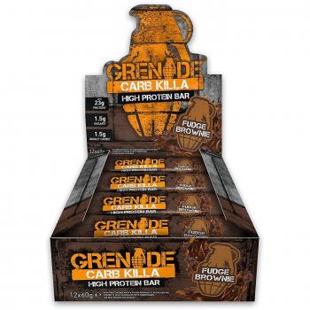 Grenade Carb Killa Brownie Fudge - 12 Barras