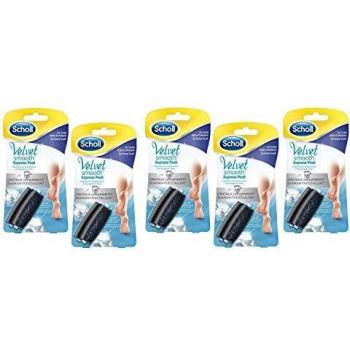 Scholl Set of 2 Velvets Smooth Kit of 2 Replacement Rolls Extra Exfoliating Grain