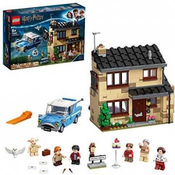 LEGO 75968 Harry Potter 4 Privet Drive House  Set with Ford Anglia, Dobby Figure and Dursley Family