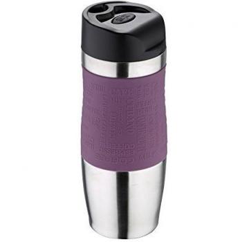 Bergner Q1418 Travel - Termo de viaje, 21 cm, color morado