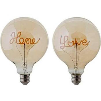 DKD Home Decor Bombilla led, Estándar