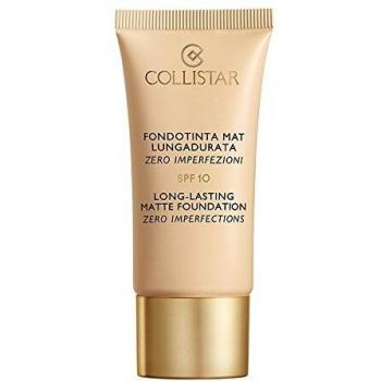 Collistar Maquillaje Mate De Larga Duración Cero Imperfecciones Sin Aceite - Spf 10-30 ml