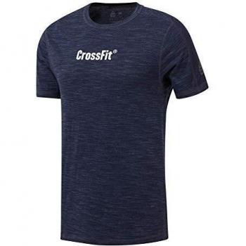Reebok RC Marble Melange CF tee Camiseta, Hombre, Heritage Navy, S