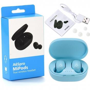 Auriculares TWS Inalámbricos Bluetooth Mini Deportivos con Caja de Carga y Cancelación de Ruido para Todos los Smartphones y Relojes
