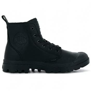 Palladium Pampa Zip Leather Boots - Black - Unisex - Size 11 UK