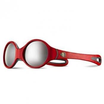 Julbo Loop - Gafas de sol para niño, rojo, gris y gris, FR: XXS