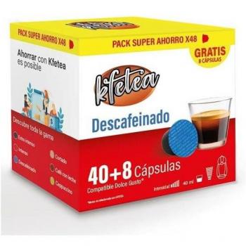 Descafeinado Kfetea compatible Dolce Gusto 48 cápsulas
