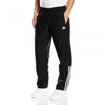 adidas ESS Mid WV - Pantalón para hombre, color negro / blanco, talla XL