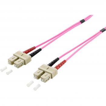 Cable de Fibra Óptica Equip OM4 SC/SC 5 m Violeta