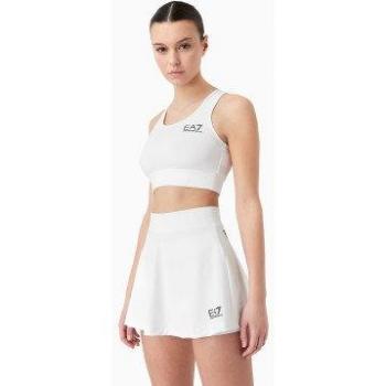 Top Deportivo EA7 para Mujer 8NTH55_TJGBZ de Tejido Técnico Ventus7 Blanco (XL) - Sostenedor Deportivo de Media Intensidad