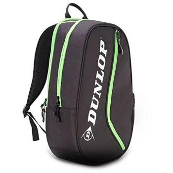 DUNLOP Club 2.0 - Mochila, Color Black - Green - White, tamaño Talla única