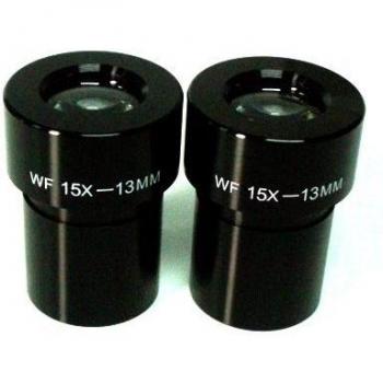 Juego de 2 oculares WF 15x para Microscopio