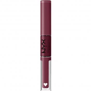 NYX Professional Makeup Shine Loud High Shine Lip Color Liquid Lipstick with High Gloss Effect Shade 19 - Never Basic 6.5 ml