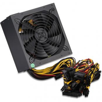 Excelvan 850W - 850W Fuente de Alimentación de Ordenador PC