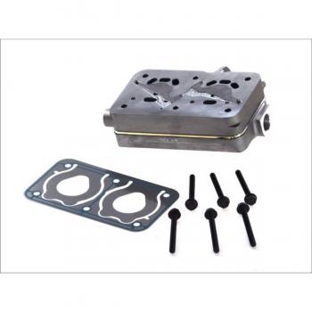 Culata para compresor de aire WABCO 412 704 932 2, incluye juego de reparación
