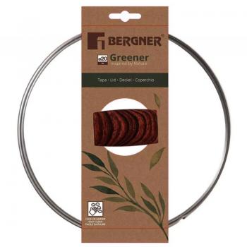 Bergner Greener Tapa de Vidrio 20 cm
