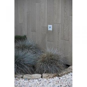 Lámpara Empotrable de Pared Exterior Dart Cuadrada Blanca 3000K IP65 Faro Barcelona