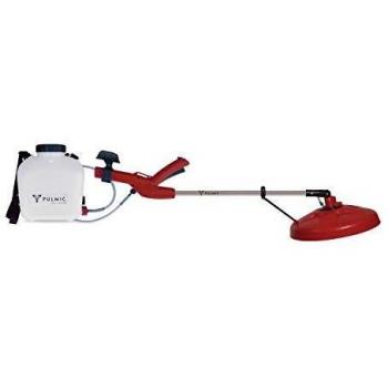 Pulmic 8220 Pulverizador Hidráulico Centrifugo, Rojo y blanco