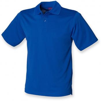 Henbury Coolplus Polo Shirt : Color - Royal : Size - M