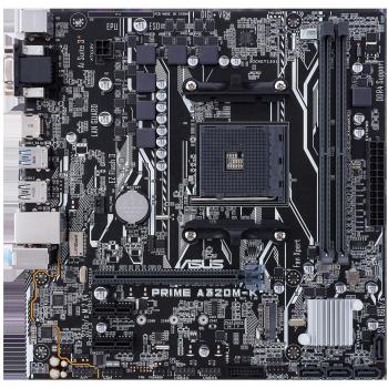 Placa Base Asus Prime A320M-K, Socket AM4, Chipset AMD A320, 2*DIMM DDR4, HDMI/VGA, LAN Gigabit, Micro ATX