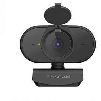 Cámara web Foscam W25 Full HD 2MPX 1080P con audio, compatible con Windows, Linux, Mac y Android