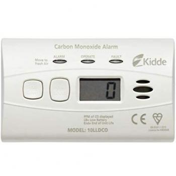 Kidde 10LLDCO - Alarma detectora de niveles de monóxido de carbono