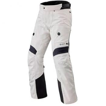 Pantalones de Moto REV'IT! Poseidon 3 GTX Plateado-Negro, Pantalones textiles de motocicleta Revit Poseidon 3 GTX - Negro Plata (XL)