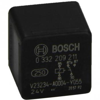 Bosch 0332209211 Mini Relay 24V 20A, IP5K4, Operating Temperature from -40 Degree to 85 Degree C, 5 Pin Relay