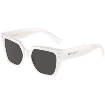 Dolce & Gabbana DG4471F Asian Fit Women's Sunglasses White Size 52