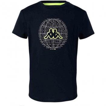 Kappa - Camiseta de niños Bendy manga corta negro 6
