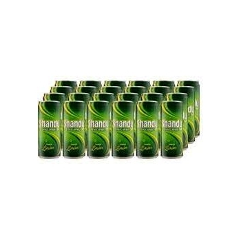 Cerveza Shandy Cruzcampo con Sabor a Limón - Lote de 24 Latas de 330 ml, Total: 7.92 Litros