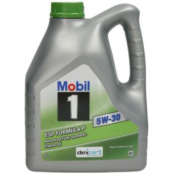 Aceite de motor MOBIL ESP Formula P 5W30 para MERCEDES-BENZ, OPEL y FORD - 4L