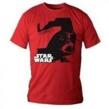 Juguetronica Darth Vader Camiseta Roja Chico TL Star Wars