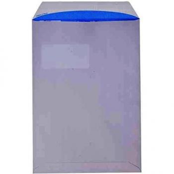 Caja de 250 sobres blancos C4 229x324 100 g/m² con ventana 100x50 y protección
