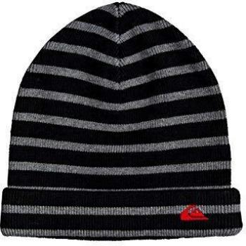Quiksilver - Gorro con Dobladillo - Hombre - One Size - Negro
