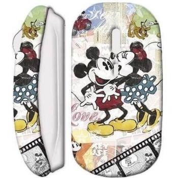 Ratón Inalámbrico Mickey Disney Pareja Blanco