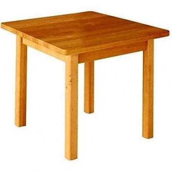 BioKinder - Das gesunde Kinderzimmer Robin Mesa Cuadrada para la guardería, 60x60 Altura 46 cm