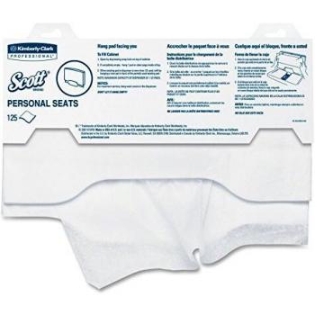 Kimberly-Clark Professional Cubreasientos personales 6140, blancos. 12 x 125