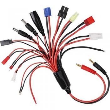 Adaptador de Carga RC 14 en 1 YUNIQUE - Conectores Múltiples para Drones y Modelismo