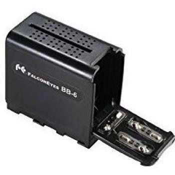Soporte de Batería Falcon Eyes BB-06 con Cargador para Baterías