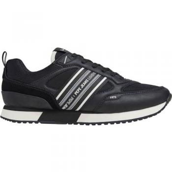 Zapatillas deportivas PEPE JEANS Dublin Young PMS40014 negro hombre 43