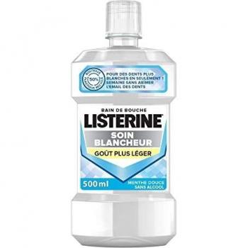 Colutorio Listerine Cuidado y Blanqueamiento