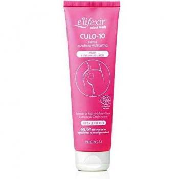 Elifexir Natural Culo 10 - Gel Reafirmante de Rápida Absorción | Eleva y Redefine los Glúteos | Crema Reafirmante Glúteos | 99,6% de Ingredientes Naturales | Certificación ECOCERT - 200 ml