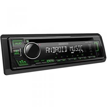 Kenwood KDC-130UG. Radio de Coche 1 DIN con Pantalla de LCD de 13 dígitos. Sintonizador de FM