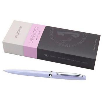 Bolígrafo Inoxcrom Prime Spices Lavanda Acero Inoxidable 1 mm en Estuche de Regalo