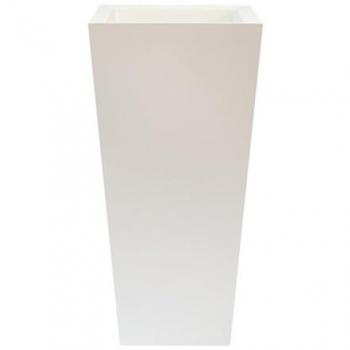 Maceta Wellhome Civic 40x80 cm Blanco - Polietileno - 35L