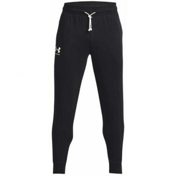 Pantalón largo Jogger Under Armour Rival Terry Negro XS Regular Hombre