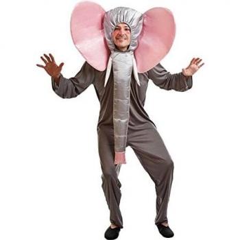 Disfraz para hombre de Elefante Gris